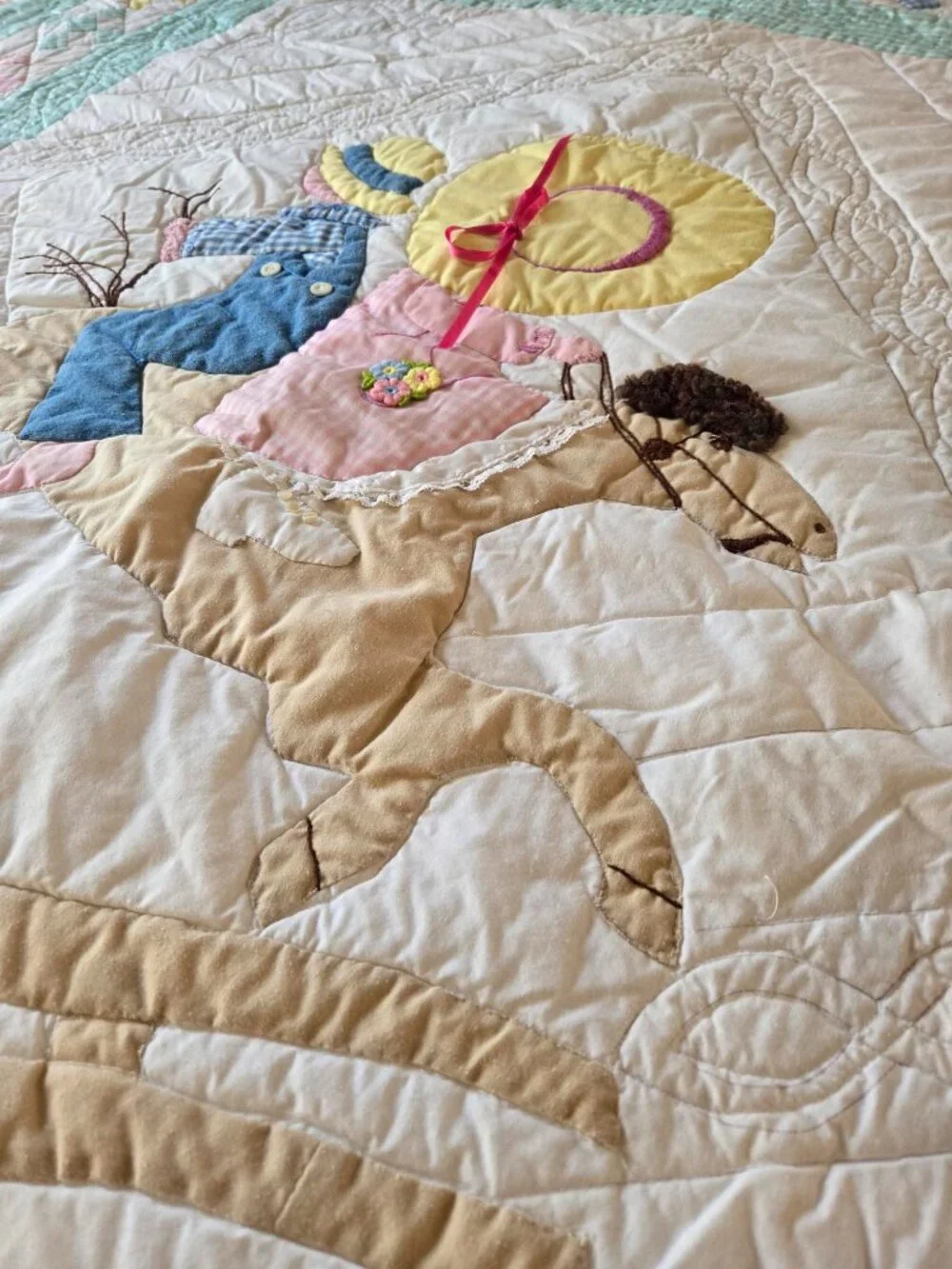 Handmade Baby Quilt - New